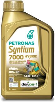 Олива моторна SYNTIUM 7000 HYBRID 0W-20 SP (1L) PETRONAS 70803E18EU