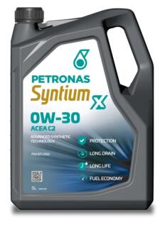 Олива моторна SYNTIUM X 0W-30 C2 (5L) PETRONAS 70981M12EU
