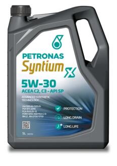Олива моторна SYNTIUM X 5W-30 C2,C3 (5L) PETRONAS 70982M12EU