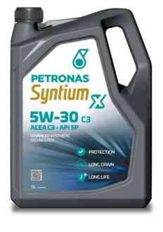 Олива моторна SYNTIUM X 5W-30 C3 (5L) PETRONAS 71004M12EU