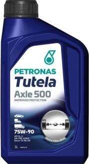 Олива трансмісійна TUTELA AXLE 500 75W-90 (1L) PETRONAS 76631E15EU