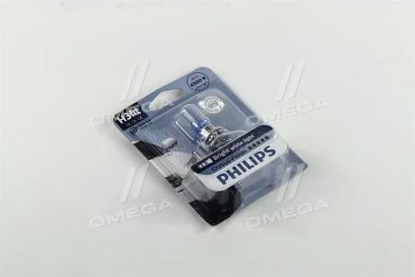 Лампа накалу H3 12V 55W PK22s Cristal Vision 1шт blister 4300K (вир-во Philips) PHILIPS 12336CVB1