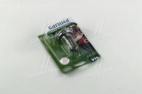 Лампа накалу H4 12V 60/55W P43t-38 LongerLife Ecovision (вир-во Philips) PHILIPS 12342LLECOB1