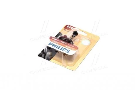 Лампа розжарювання H4Premium12V 60/55W P43t-38 (вир-во Philips) PHILIPS 12342PRB1
