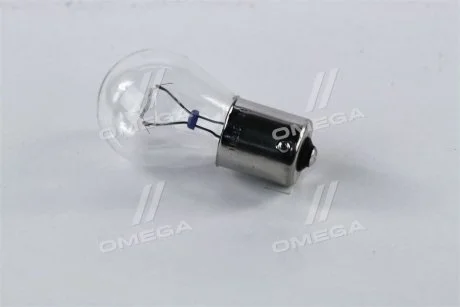 Лампа розжарювання P21W 12V 21W BA15s LongerLife EcoVision (вир-во Philips) PHILIPS 12498LLECOCP