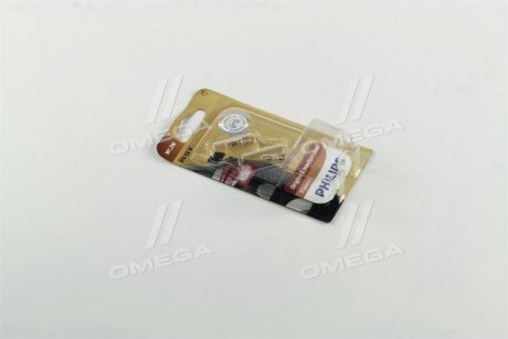 Лампа накалу W1,2W 12V 1.2W W2X4,6d 2шт blister (вир-во) PHILIPS 12516B2