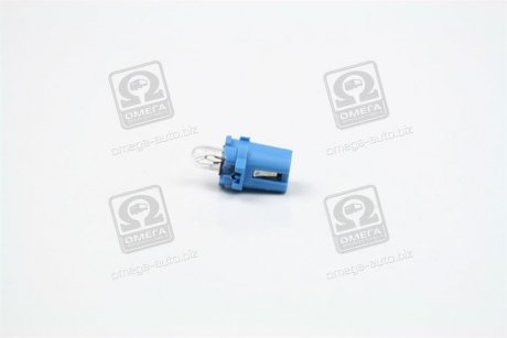 Лампа розжарювання Bax8,3/1,5blue12v 2w Bax8,3s/1,5 blue(вир-во) PHILIPS 12602CP (фото 1)