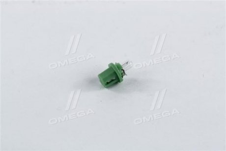 Лампа накалу BAX B8,5d Green 12V 2W (вир-во) PHILIPS 12604CP (фото 1)