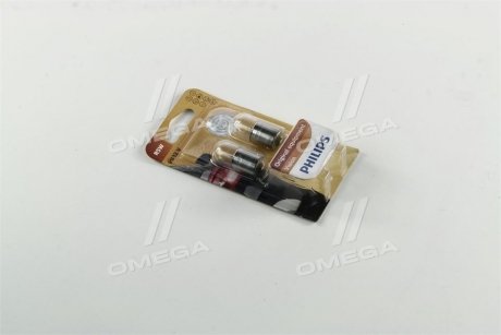 Лампа накалу R10W 12V 10W BA15s 2шт blister PHILIPS 12821B2