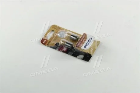 Лампа розжарювання R5W 12V 5W BA15s VISION 2шт blister (вир-во Philips) PHILIPS 12821B2