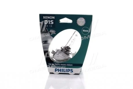 Лампа ксенонова D1S X-treme Vision 85В, 35Вт, PK32d-2 4800К+/-600К (вир-во Philips) PHILIPS 85415XV2S1