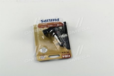 Лампа накалу HВ4 12V 55W P22d Vision +30 1шт blister PHILIPS 9006PRB1