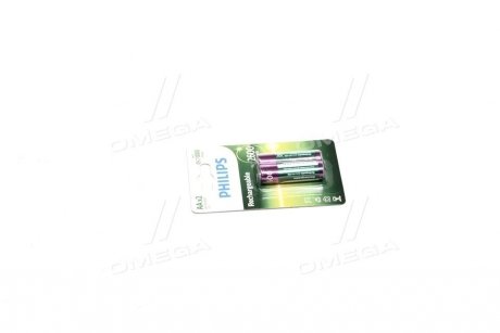 Аккумуляторна батарейка R6/ AA MULTILIFE 2600 mAh Blister 2шт PHILIPS R6B2A260/10