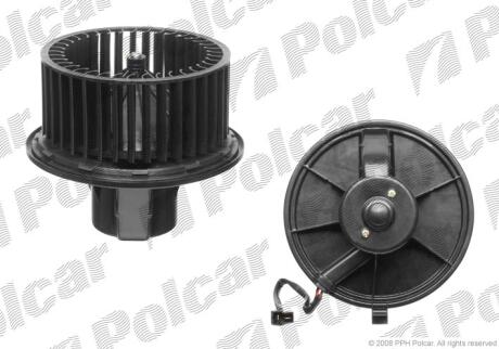Вентилятор кабіни AUDI 80, 86- Polcar 1307NU1