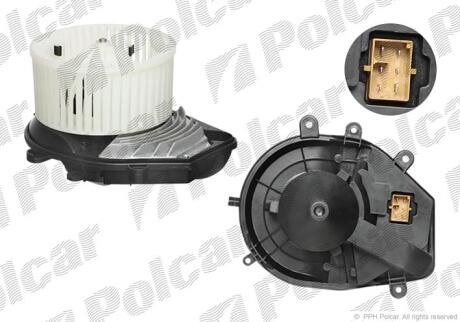 Вентилятор кабіни AUDI A4/VW PASSAT Polcar 1324NU2