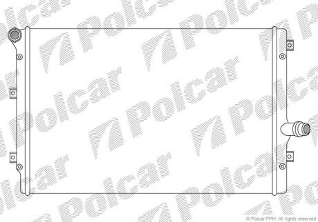 Радіатори охолодження BEETLE, 11- Polcar 133108A4