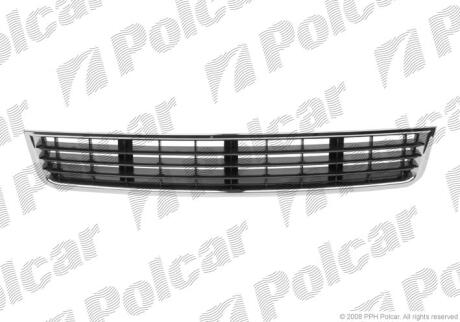 Решітка в бампері AUDI A4, 11.00- Polcar 133427