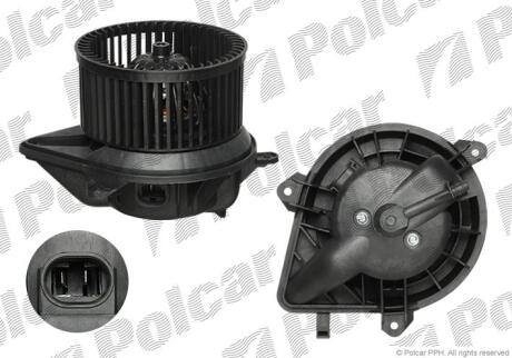 Вентилятор кабіни BERLINGO / PARTNER Polcar 2351NU1