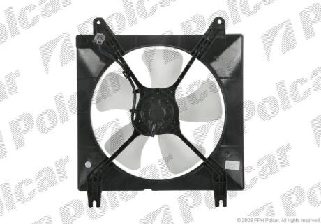 Вентилятори з корпусом / кронштейном CHEVR.LACETTI 04- Polcar 250523W1