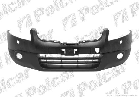 Бампер передній QASHQAI, 03.07-04.10 Polcar 2759071