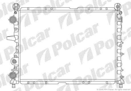 Радіатори охолодження TIPO 88- Polcar 302608A5