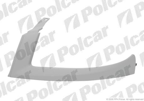 Накладка під фару (вія) DOBLO, 06-10 Polcar 3041062
