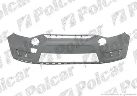 Бампер передній S-MAX 06-10 Polcar 328007