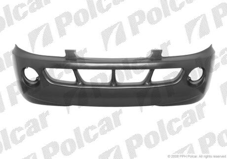 Бампер передній HYUNDAI H1/STAREX Polcar 406207