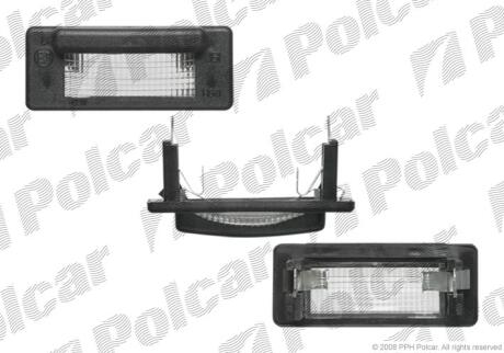 Фара номерного знака MERC. SPRINTER, 95- Polcar 5062959E