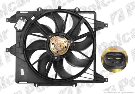 Вентилятори з корпусом / кронштейном RENAULT CLIO (A/C) Polcar 601523W1
