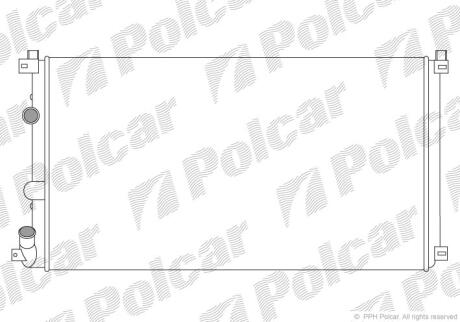 Радіатори охолодження INTERSTAR Polcar 604208A1
