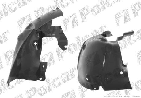 Підкрилок RENAULT SCENIC, 03- Polcar 6071FP31