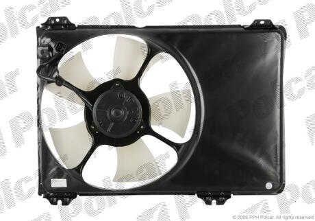 Вентилятори з корпусом / кронштейном SUZUKI SWIFT 05- Polcar 742323W1