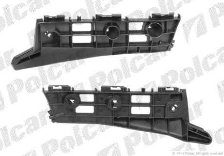 Кронштейн бампера PRIUS, 05.09- Polcar 81H10711