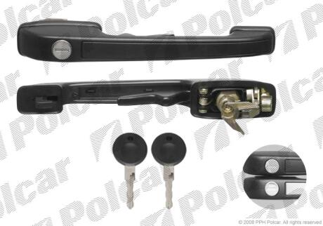 Ручка зовнішня VW GOLF I/II Polcar 9534Z42