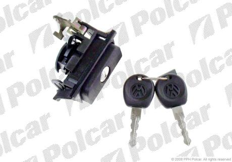 Замок багажника з вкладишем VW GOLF III 91- Polcar 9538Z15