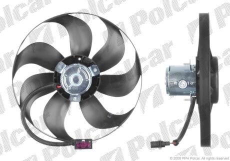 Вентилятор без кожуха G.IV/AUDI A3/1.9TDI Polcar 954123U2