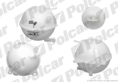 Компенсаційний бачок VW GOLF IV 97- Polcar 9541ZB1