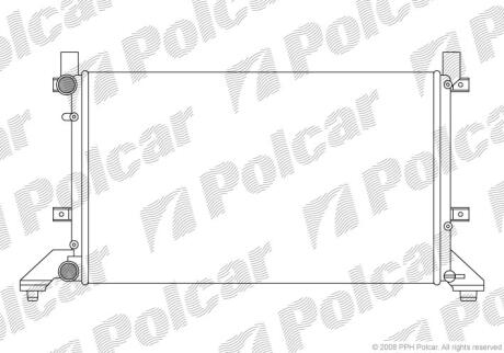 Радіатори охолодження LT II 05.96- Polcar 957108B1