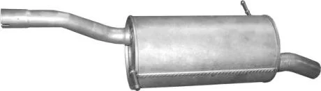 Глушник, алюм. сталь, задн. част. Citroen Berlingo / Peugeot Partner 1.6 HDi Polmostrow POLMOSTROW 04.22