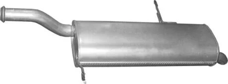 Глушитель алюм. сталь, задн. часть Citroen C4 Grand Picasso 1.8i/2.0i  Polmostrow POLMOSTROW 04.26