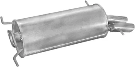 Глушитель алюм. сталь, задн. часть Mazda 626 2,0iGT-16V 87-91 Polmostrow POLMOSTROW 12.97