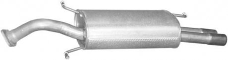 Глушитель алюм. сталь, задн. часть Mitsubishi Carisma 1.8 GDi 97-99 POLMOSTROW 14.143 (фото 1)