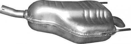 Глушитель алюм. сталь, задн. часть Opel Astra H 1.8i 16V 03/04- POLMOSTROW 17.307 (фото 1)