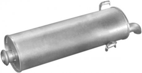 Глушитель алюм. сталь, задн. часть Peugeot 306 1.4-1.8/1.9D 3/5D 93- POLMOSTROW 19.08 (фото 1)