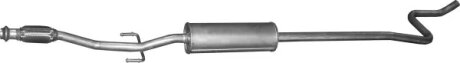Глушник центр. Citroen C-ELYSEE (2013-26) POLMOSTROW 19.34
