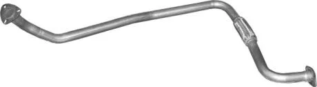 Глушник, алюм. сталь, передн. част. Toyota Hi-Lux / VW Taro (26.207) Polmostrow POLMOSTROW 26207
