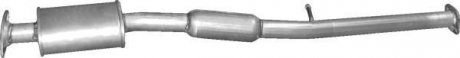 Глушитель алюм. сталь, средн. часть Subaru Forester 2.0 4X4 09/02- POLMOSTROW 46.05