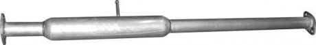 Глушитель алюм. сталь, средн. часть Kia Sportage 2.0 CWT 07/10- / Hyundai IX35 POLMOSTROW 47.65 (фото 1)