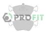 Колодки гальмівні дискові PROFIT 5000-0901 (фото 1)